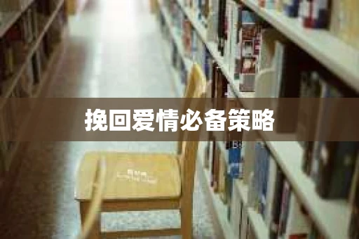 挽回爱情必备策略
