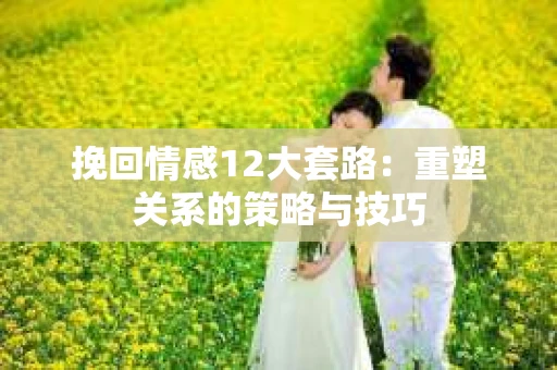 挽回情感12大套路：重塑关系的策略与技巧