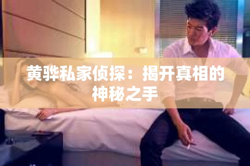 黄骅私家侦探：揭开真相的神秘之手