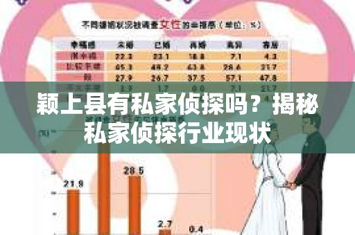 颖上县有私家侦探吗？揭秘私家侦探行业现状