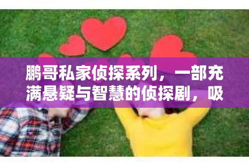 鹏哥私家侦探系列，一部充满悬疑与智慧的侦探剧，吸引了无数观众的眼球。今天，就让我带你走进这个充满神秘色彩的侦探世界，一起在线观看鹏哥私家侦探系列，感受那扣人心弦的故事情节。