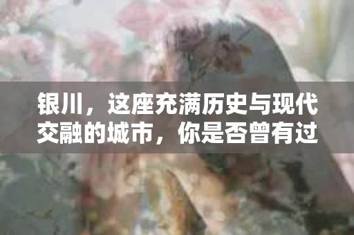 银川，这座充满历史与现代交融的城市，你是否曾有过这样的疑问：银川有私家侦探公司吗？今天，就让我带你一起揭开这个谜团。
