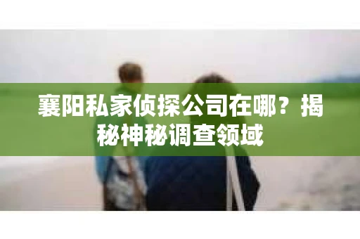 襄阳私家侦探公司在哪？揭秘神秘调查领域