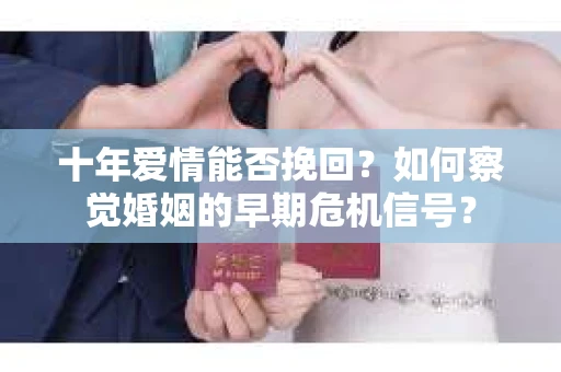 十年爱情能否挽回？如何察觉婚姻的早期危机信号？